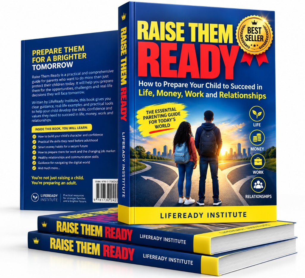 Raise Them Ready 3D Book Mockup